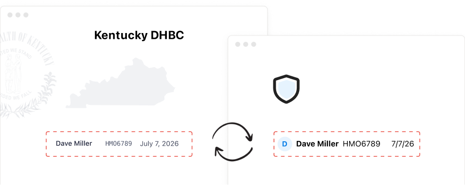 Verified state registry
